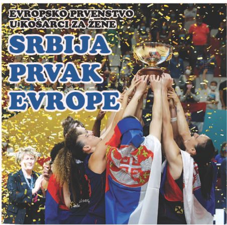 Srbija prvak Evrope