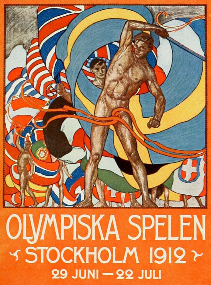Poster Olimpijade 1912